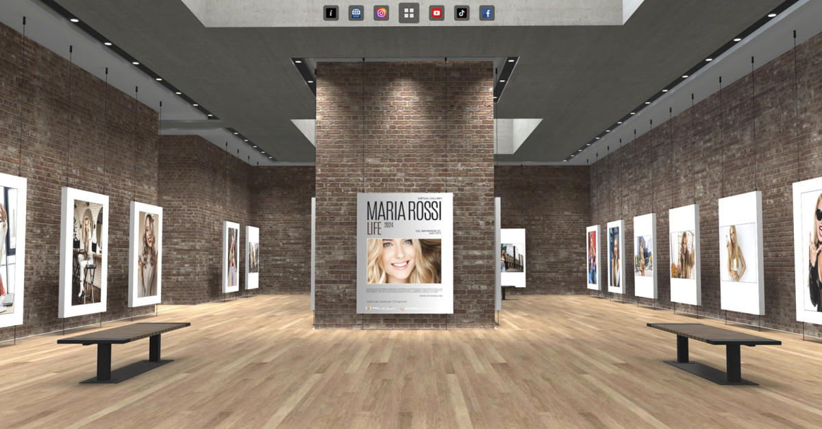 Mostre fotografiche Virtuali per Influencer, Blogger, Modelle, professionisti