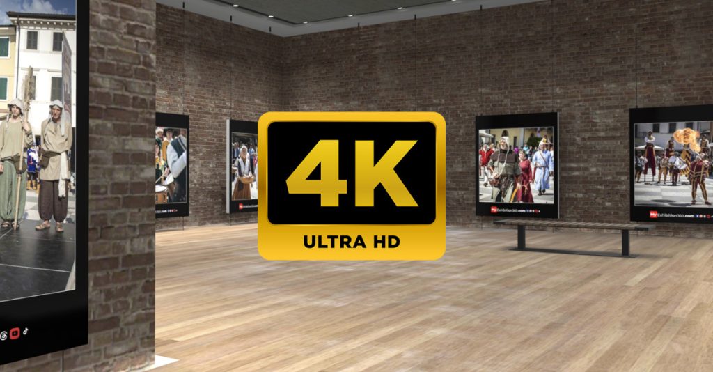 Mostre Fotografiche Virtuali con Immagini in 4K